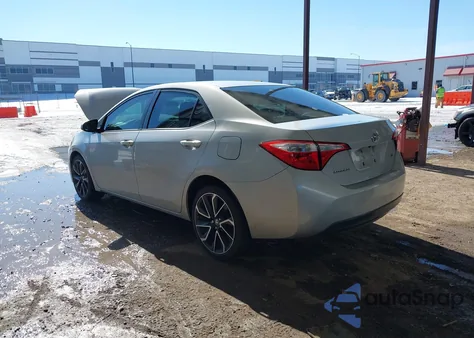 2014 Toyota Corolla Le z USA, uszkodzony, nr VIN 2T1BURHE5EC126451